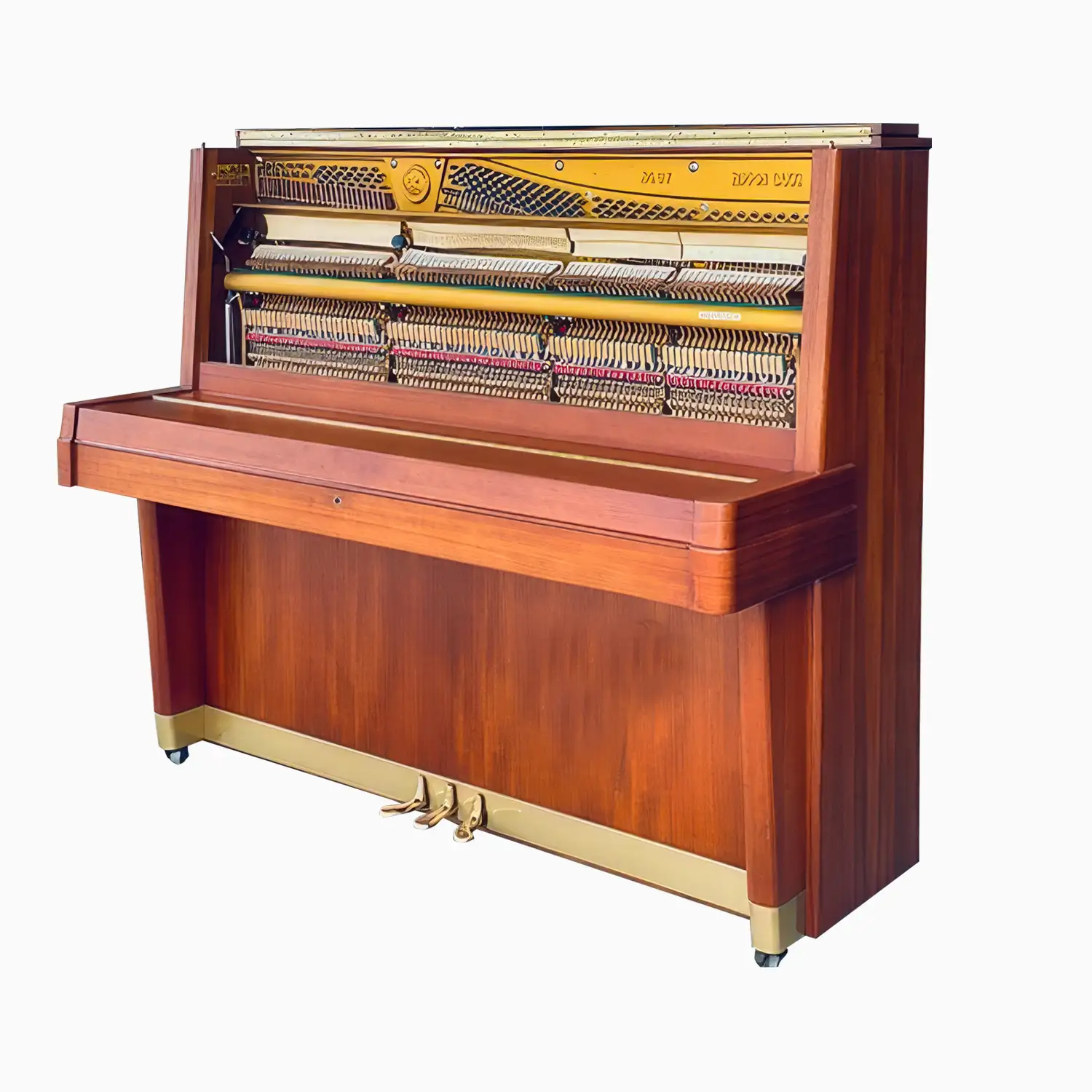 dáng đàn piano cơ yamaha U7B