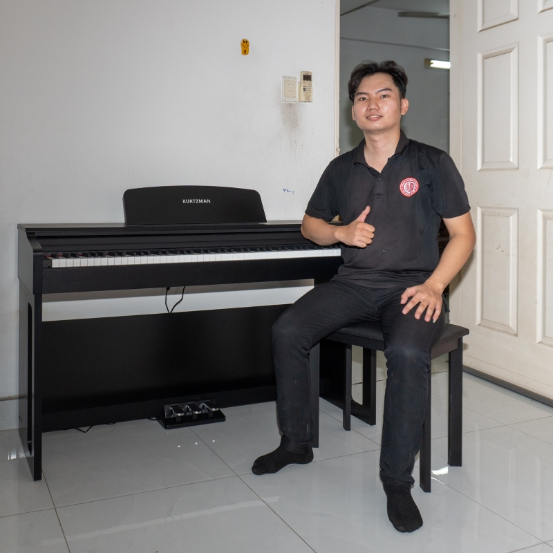 Bàn Giao Piano Điện Kurtzman KS1 Tại Bình Tân