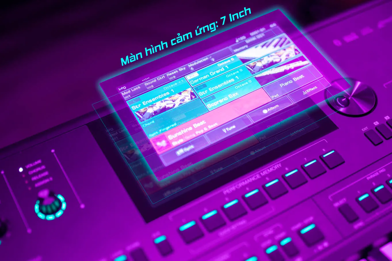 Kurtzman SV800 - Màn hình cảm ứng 