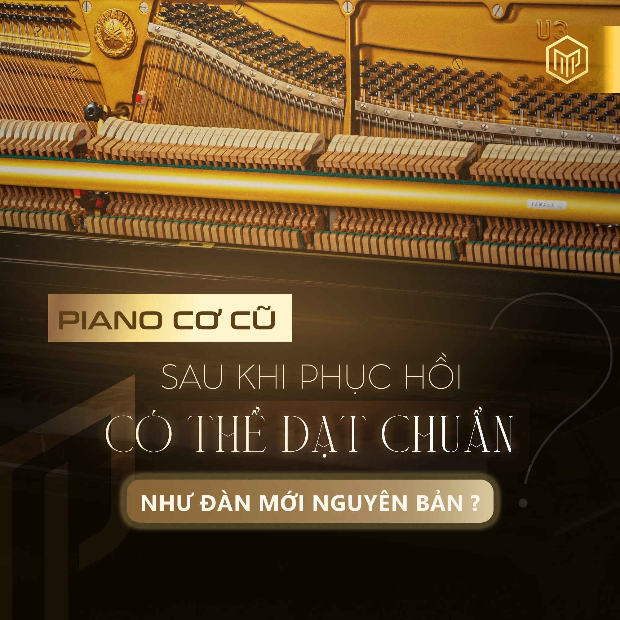 Đàn Piano Cơ Cũ Phục Hồi – Chất Lượng Có Thể Sánh Ngang Đàn Mới - 1