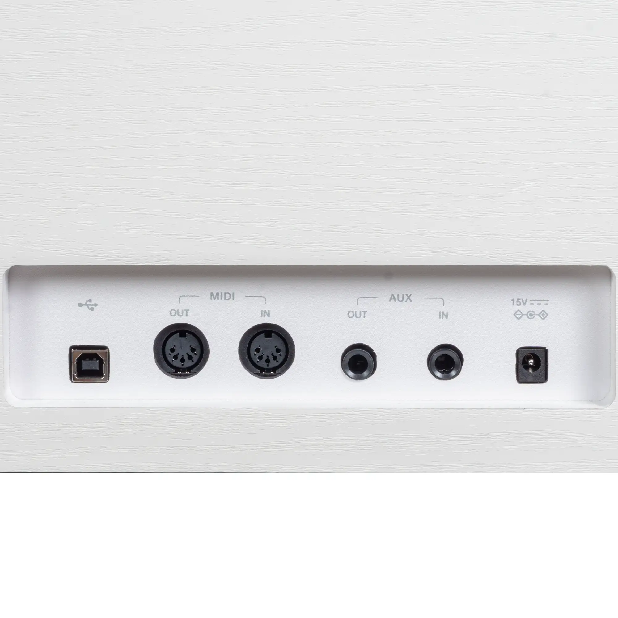 Các cổng kết nối trên đàn piano điện Kurtzman K610